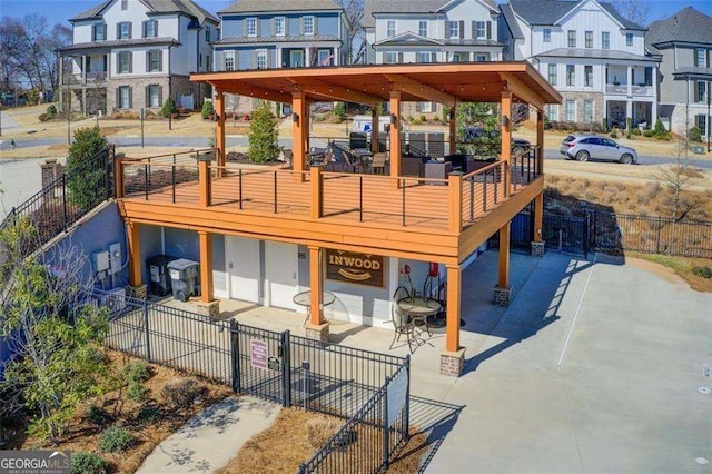 164 Inwood Walk, Woodstock, GA 30188 - exterior space with a residential view