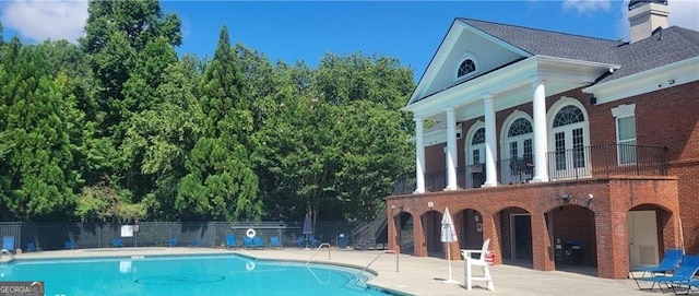3613 Tinsley Way, Atlanta, GA 30331 - community pool with a patio