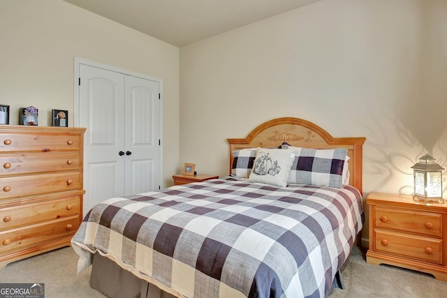 149 Horizon Hl, Newnan, GA 30265 - bedroom with carpet floors and a closet