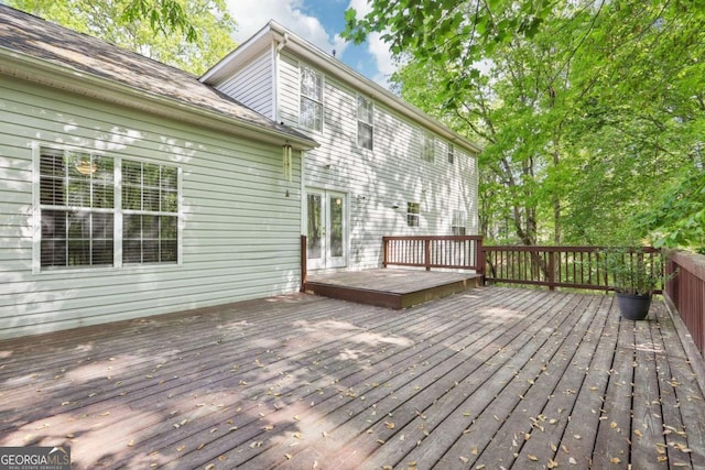 6230 Lillie Ln, Cumming, GA 30040 - deck with french doors