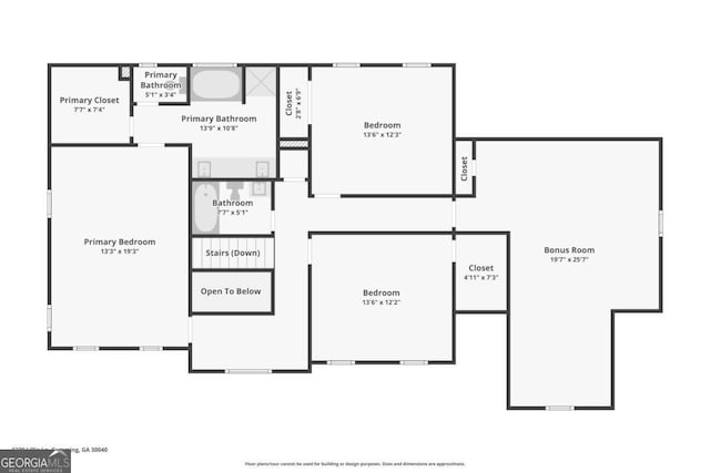 6230 Lillie Ln, Cumming, GA 30040 - room layout