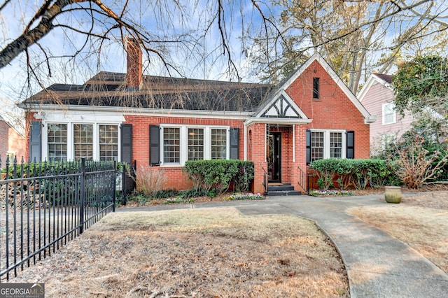 570 Southview Dr, Athens, GA 30605 - view of front facade featuring brick siding and a chimney