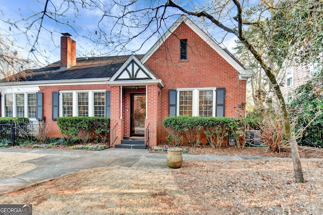 570 Southview Dr, Athens, GA 30605 - view of front of house featuring a chimney and brick siding