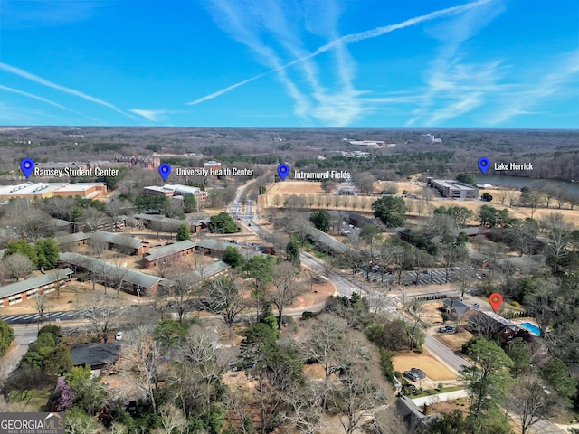 570 Southview Dr, Athens, GA 30605 - aerial view of property's location