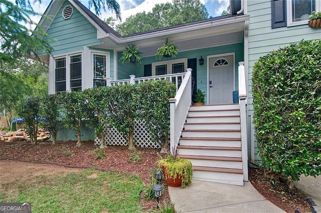 368 Lambeth Dr, Hiram, GA 30141 - entrance to property with a porch
