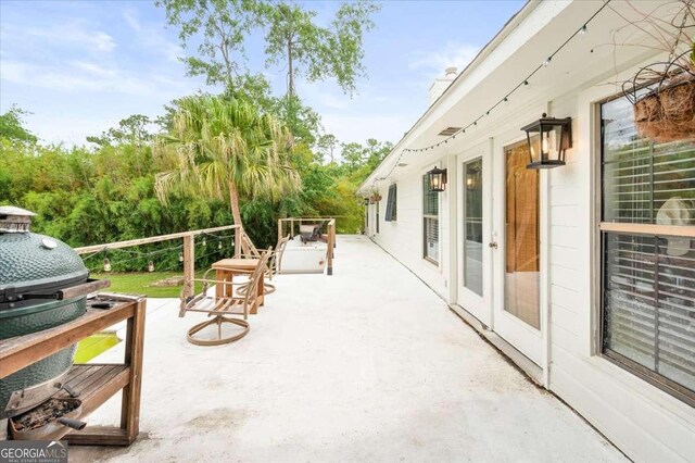 103 Ashley Marsh Dr, Brunswick, GA 31523 - view of patio