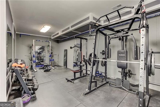 126 Townsend Pass, Alpharetta, GA 30004 - view of gym
