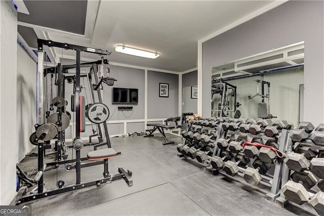 126 Townsend Pass, Alpharetta, GA 30004 - view of workout area
