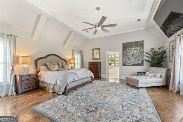 3834 Chamblee Dunwoody Rd, Atlanta, GA 30341 - bedroom with wood finished floors and ceiling fan