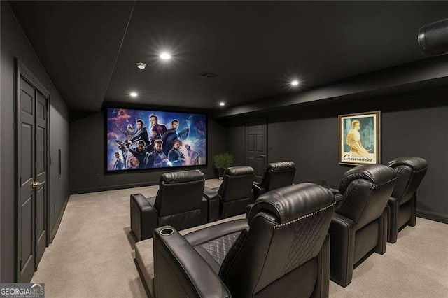 3834 Chamblee Dunwoody Rd, Atlanta, GA 30341 - cinema featuring light carpet and recessed lighting