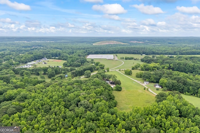 1180 Treadwell Bridge Rd, Statham, GA 30666 - aerial view of a heavily wooded area