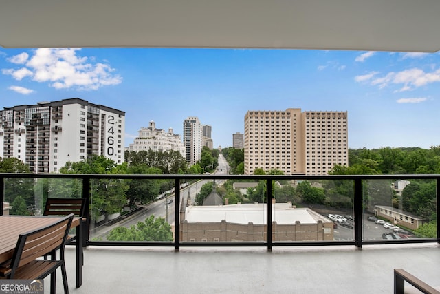 2425 Peachtree Rd NE Unit 902, Atlanta, GA 30305 - balcony with a view of city