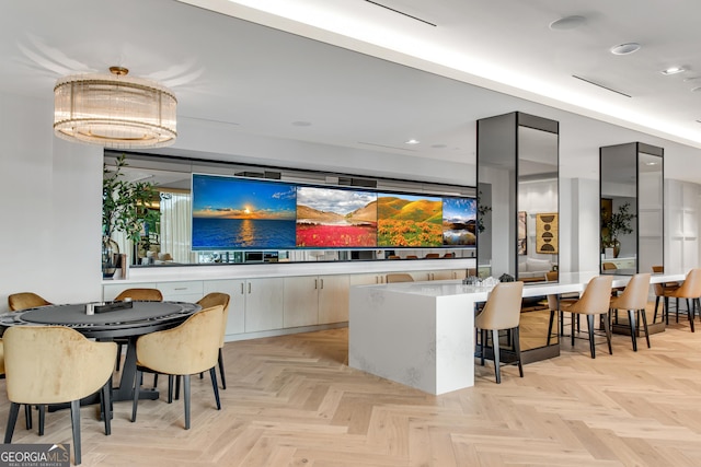 2425 Peachtree Rd NE Unit 902, Atlanta, GA 30305 - bar area with recessed lighting