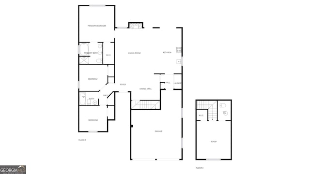 1792 Portwest Way, Hampton, GA 30228 - view of home floor plan