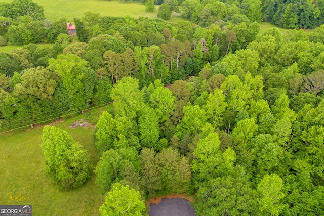 570 Davis Rd, Jefferson, GA 30549 - bird's eye view of a heavily wooded area