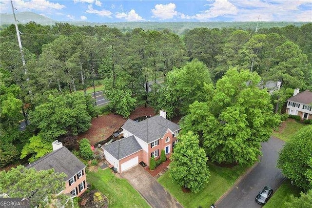 4213 Schooner Ct NE, Roswell, GA 30075 - aerial view of a forest