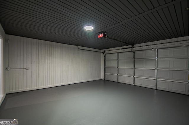 5640 Redan Cir, Stone Mountain, GA 30088 - garage featuring a garage door opener