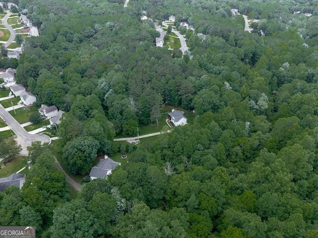 351 Danburg Ct, Jasper, GA 30143 - aerial overview of property's location with a heavily wooded area