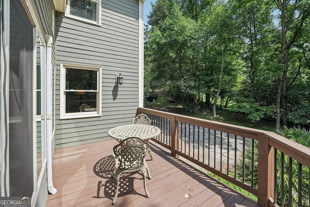 10875 Shagbark Trl, Roswell, GA 30075 - view of deck