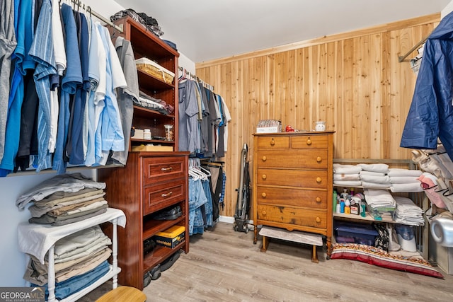5102 Yellow Stone Dr, Flowery Branch, GA 30542 - spacious closet featuring wood finished floors
