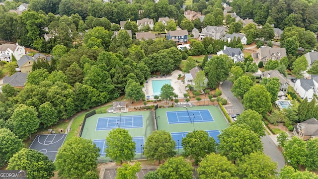 4530 Westgate Dr, Cumming, GA 30040 - aerial view of residential area