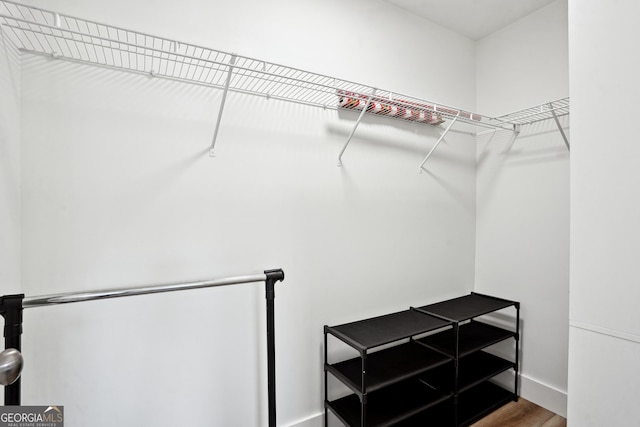 194 Branch Valley Way, Dallas, GA 30132 - spacious closet featuring wood finished floors