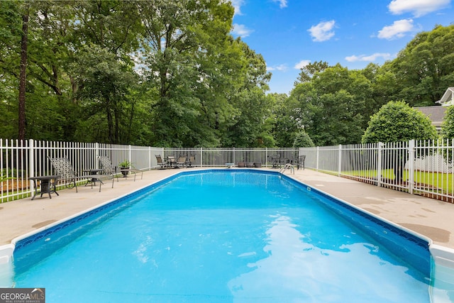 607 Lees Mill Rd, Fayetteville, GA 30214 - view of pool featuring a patio area and view of scattered trees