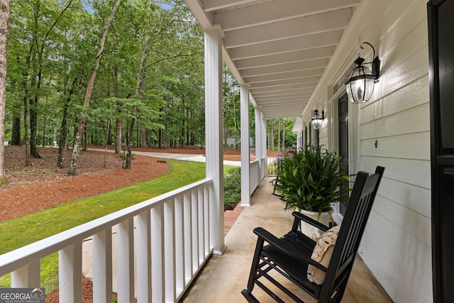 607 Lees Mill Rd, Fayetteville, GA 30214 - view of porch