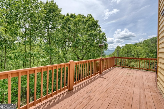 224 Shake Rag Rd, Hiawassee, GA 30546 - view of deck