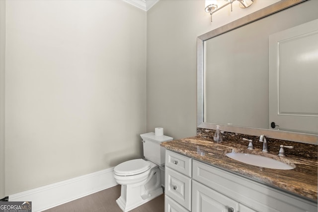 3057 Watsons Bnd, Milton, GA 30004 - half bathroom with toilet and vanity
