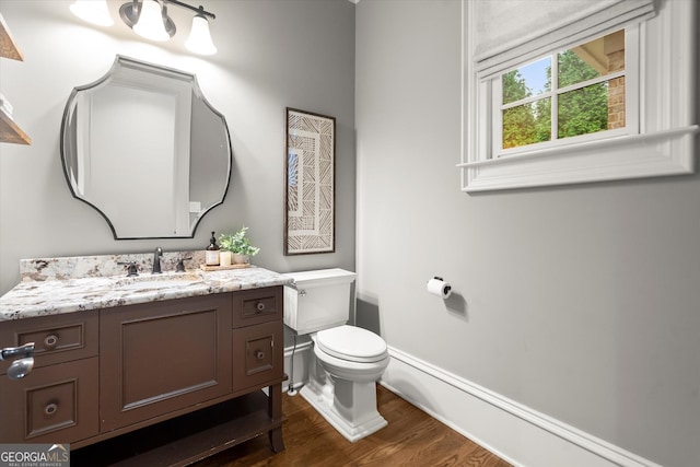 3057 Watsons Bnd, Milton, GA 30004 - bathroom with wood finished floors and vanity