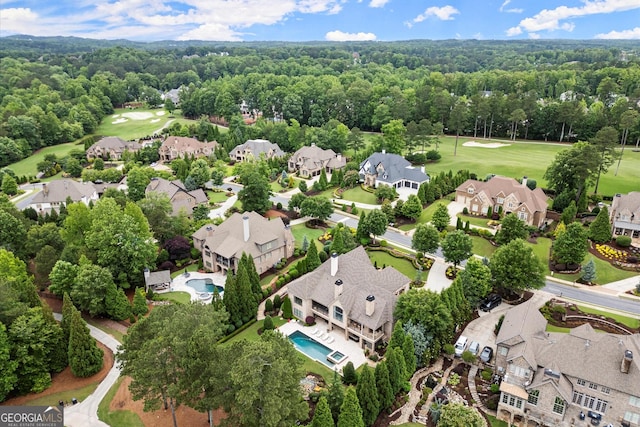 3057 Watsons Bnd, Milton, GA 30004 - aerial overview of property's location with a golf course and nearby suburban area