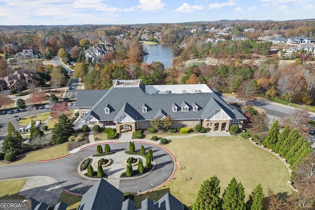 3057 Watsons Bnd, Milton, GA 30004 - aerial view of property and surrounding area featuring a nearby body of water