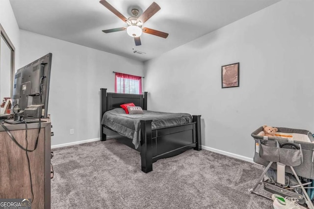 51 Waterfowl Ct, Jefferson, GA 30549 - bedroom featuring carpet floors and ceiling fan