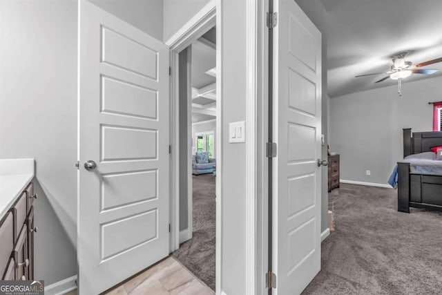 51 Waterfowl Ct, Jefferson, GA 30549 - corridor with light colored carpet