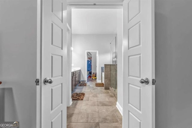 51 Waterfowl Ct, Jefferson, GA 30549 - corridor with baseboards