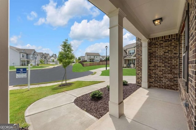 51 Waterfowl Ct, Jefferson, GA 30549 - view of patio with a residential view