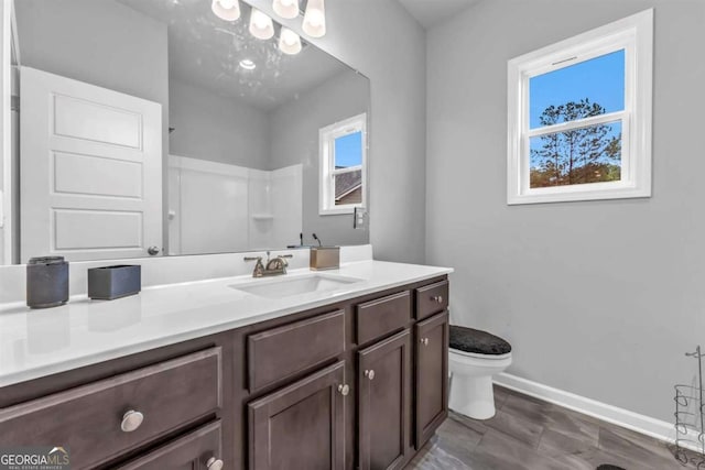 51 Waterfowl Ct, Jefferson, GA 30549 - bathroom with vanity and a shower