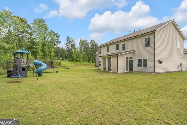 51 Waterfowl Ct, Jefferson, GA 30549 - view of grassy yard with a playground