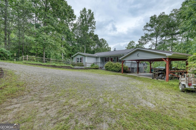 311 Lonesome Pine Trl, Blairsville, GA 30512 - view of front of property with a carport
