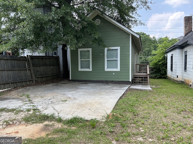 490 Rockwell St SW, Atlanta, GA 30310 - back of property featuring a patio