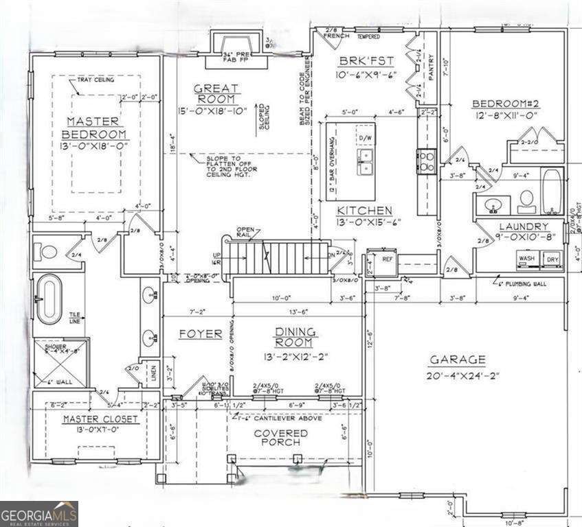 7 Rushden Way SE, Rome, GA 30161 - floor plan / room layout