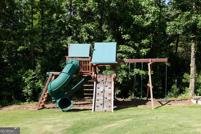 1325 Adams Rd, Meansville, GA 30256 - view of play area featuring a yard