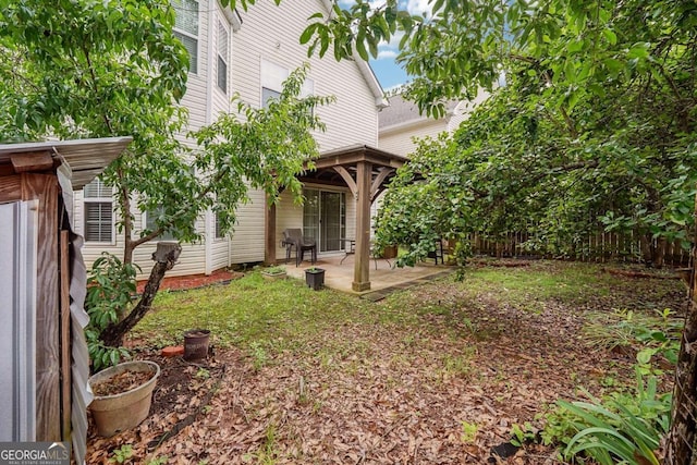 2545 Gatewater Ct, Cumming, GA 30040 - view of yard with a patio area