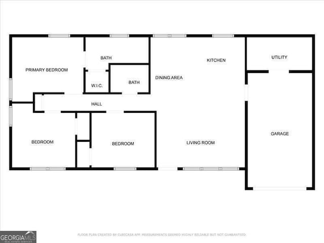 327 Marty Ln, Dallas, GA 30132 - view of floor plan / room layout
