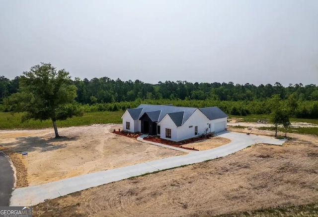 1365 Paris, Swainsboro, GA 30401 - view from above of property with a heavily wooded area