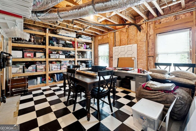 100 Pine Mist Cir, Alpharetta, GA 30022 - below grade area featuring tile patterned floors
