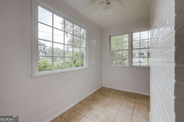 170 Stanton Way, Athens, GA 30606 - empty room featuring ceiling fan and light tile patterned floors