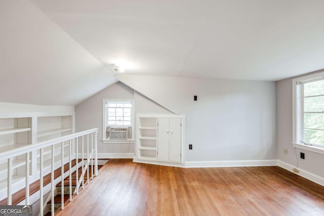 170 Stanton Way, Athens, GA 30606 - additional living space featuring wood finished floors, cooling unit, and vaulted ceiling