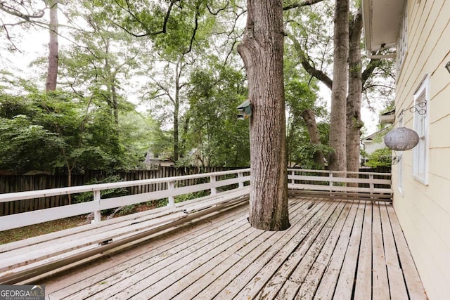 170 Stanton Way, Athens, GA 30606 - wooden deck featuring a fenced backyard